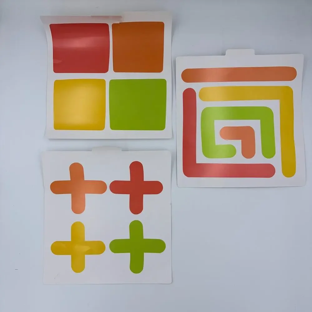 Lovevery Mosaic Button Board Montessori Companion Play Kit Home School 3 Cards